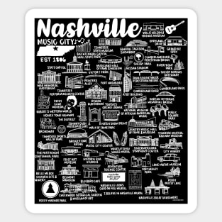 Nashville Tennessee Sticker